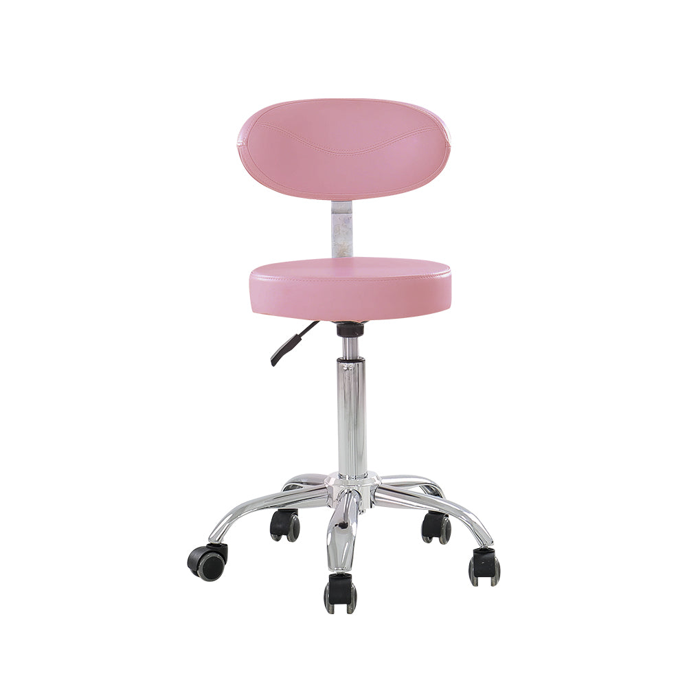 Seli Swiveling Facial Chair white with backrest