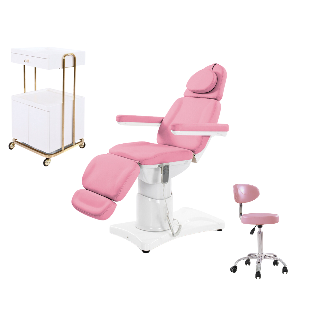 Beauty Salon-Pink Facial Chairs Pakcages