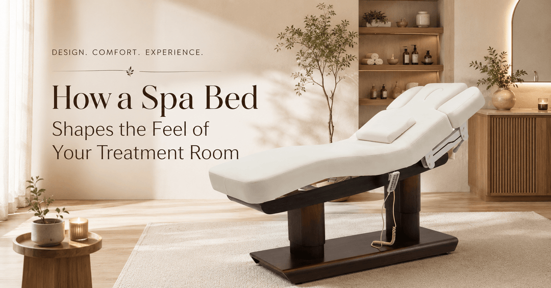 How a Spa Bed Shapes the Feel of Your Treatment Room