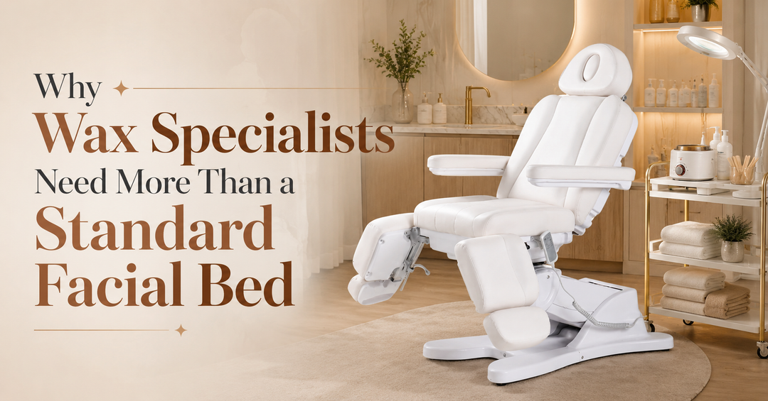 Why Wax Specialists Need More Than a Standard Facial Bed