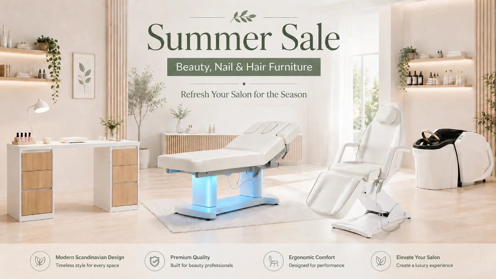Summer Salon Furniture Sale | Beauty, Nail & Hair Furniture