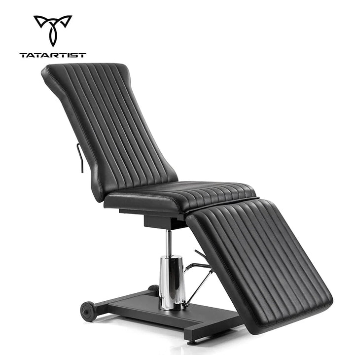 TATARTIST Hydraulic Tattoo Bed with Adjustable Backrest &amp; 360° Swivel – TA-TC-12