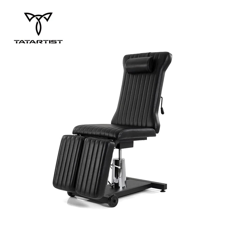 TATARTIST Hydraulic Split-Leg Tattoo Client Chair with 360° Swivel