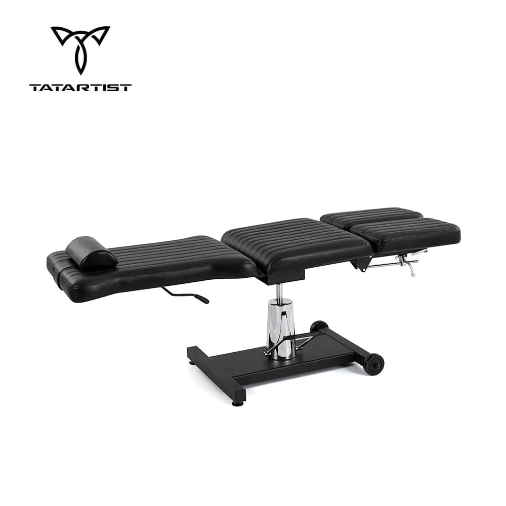 TATARTIST Hydraulic Split-Leg Tattoo Client Chair with 360° Swivel