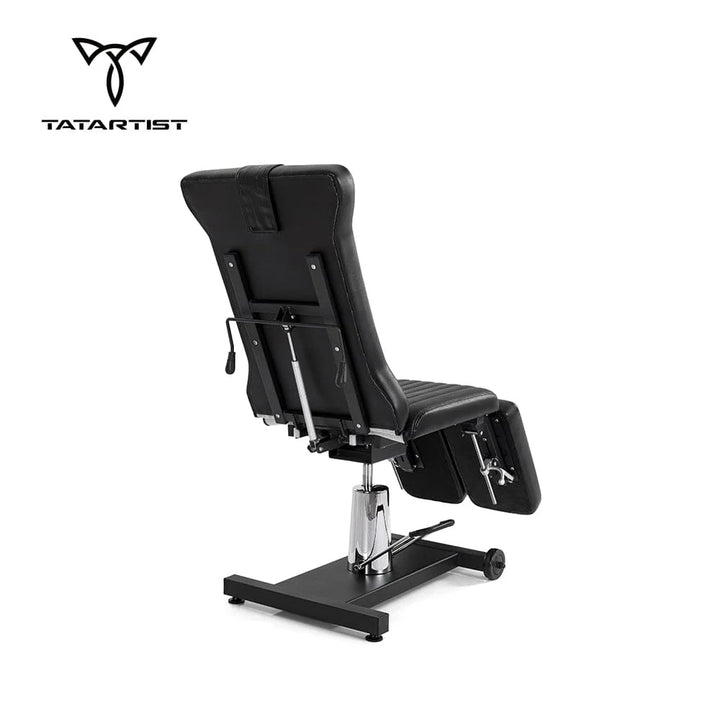 TATARTIST Hydraulic Split-Leg Tattoo Client Chair with 360° Swivel