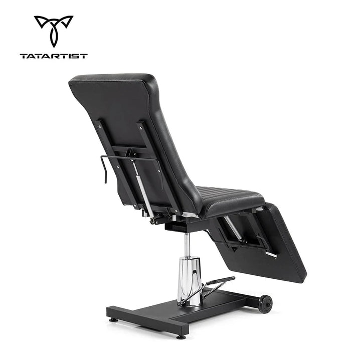 TATARTIST Hydraulic Tattoo Bed with Adjustable Backrest &amp; 360° Swivel – TA-TC-12