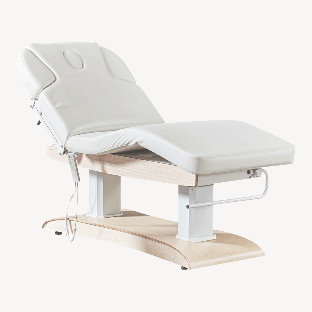 Dermalogic Seville 4-Motor Electric Spa Treatment Table in White