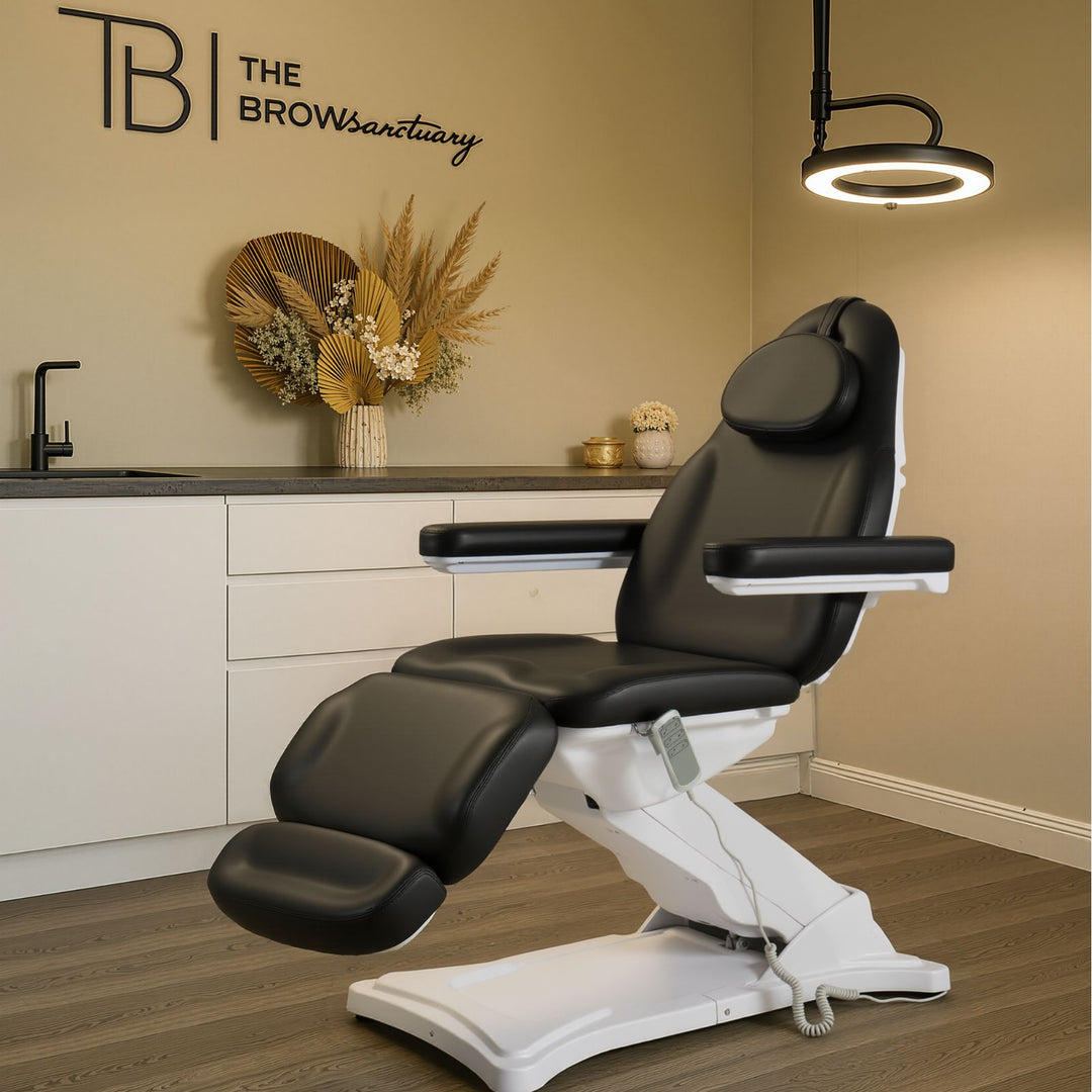 Salon Lash Chair Hydraulic Lift Lash Bed Spa Beauty Recliner Eyelash Extension