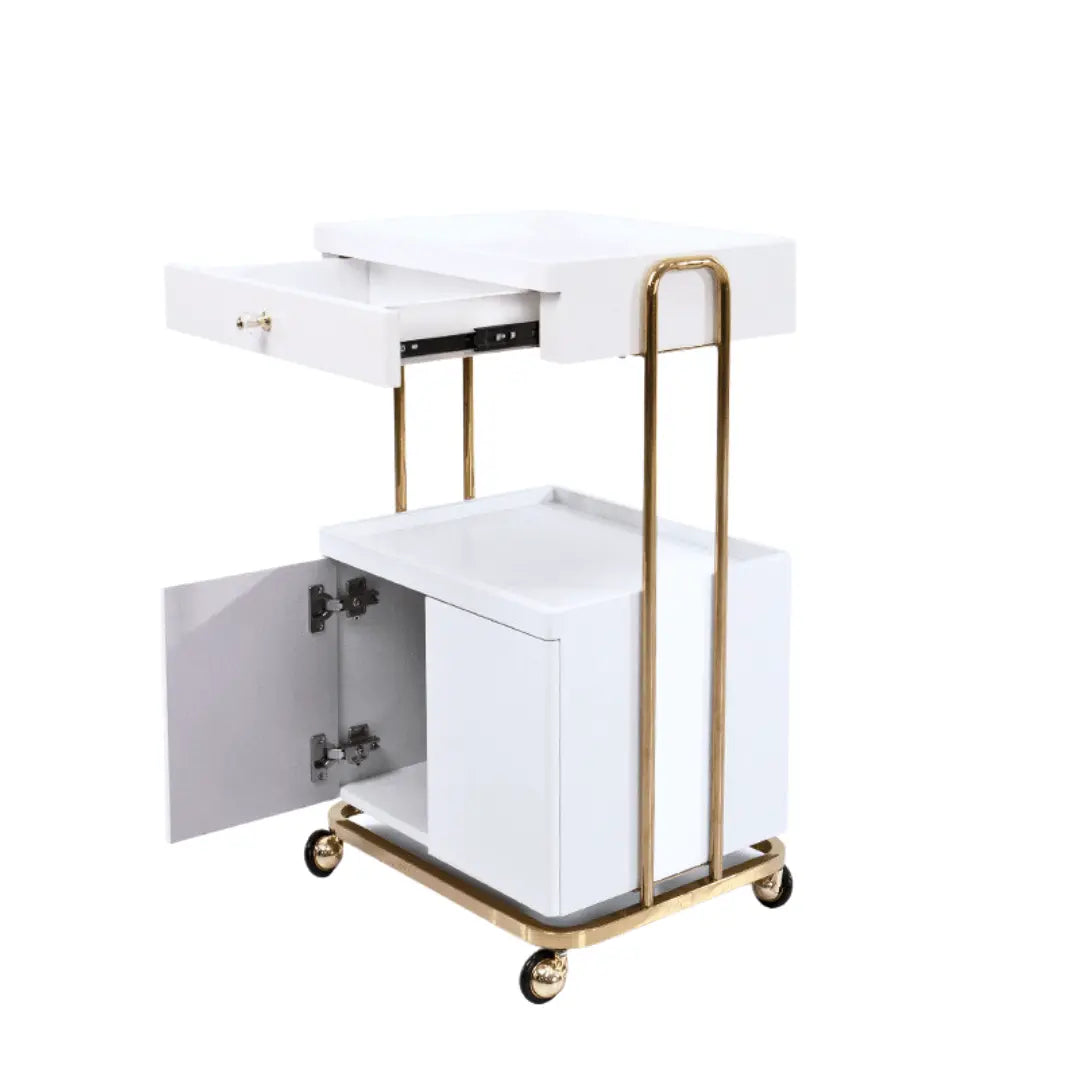 Beauty Trolleys Cart With Double Storage