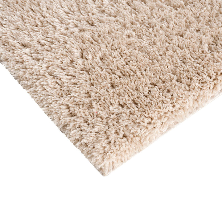 Cream Shag Area Rug