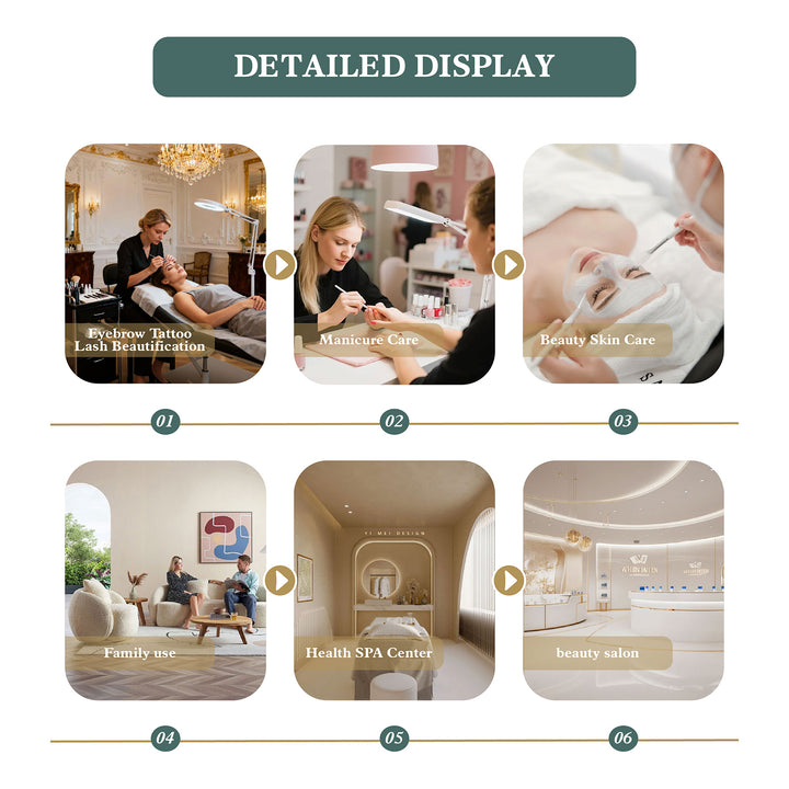 Velton adjustable curved eyelash bed facial bed