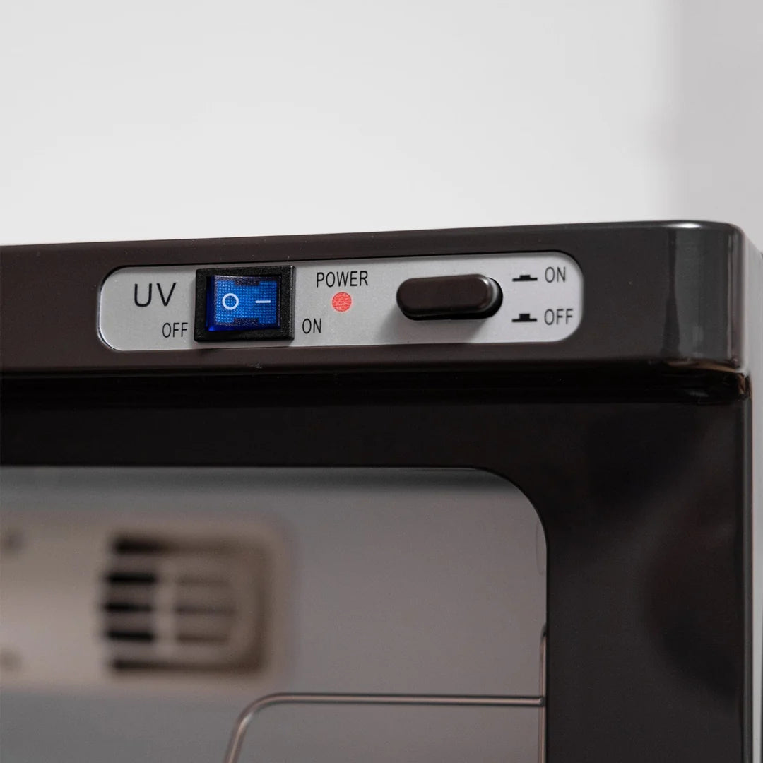 DERMALOGIC Wood Grain Towel Warmer with UV Sterilizer 20L