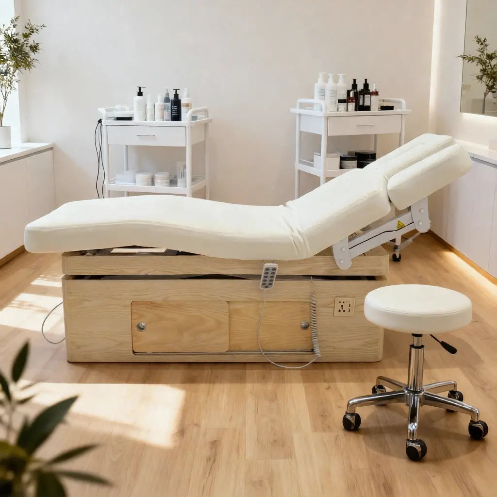 Laredo electric spa bed with hidden storage