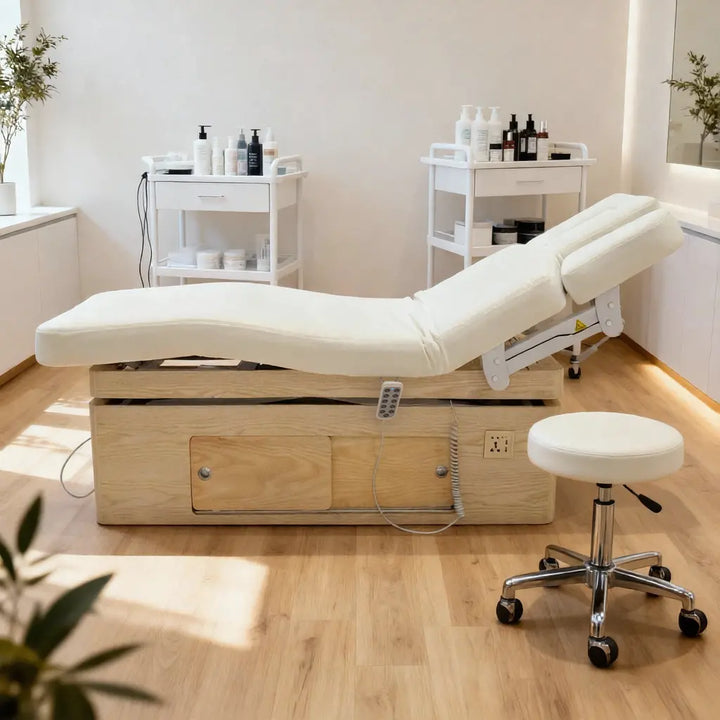 Laredo electric spa bed with hidden storage