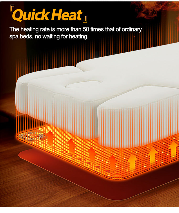 Laredo electric spa bed with hidden storage