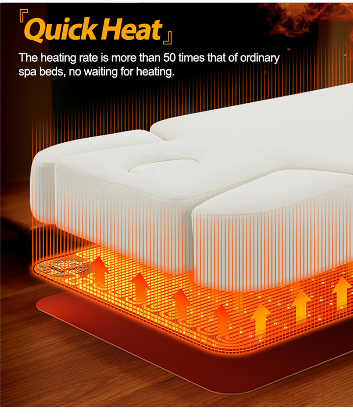 Laredo electric spa bed with hidden storage