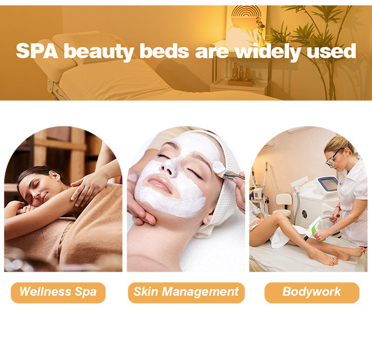 Laredo electric spa bed with hidden storage