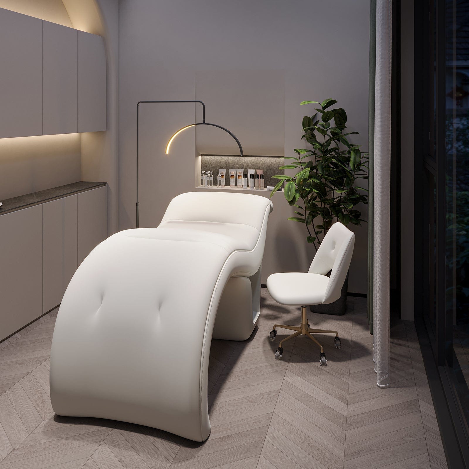 S-Shape Comfy Beauty Bed for Salon & Spa – Beauty Ace Salon Furniture