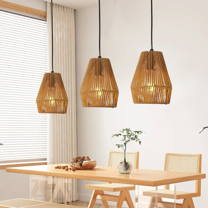 Set of 3 Farmhouse Pendant Lights