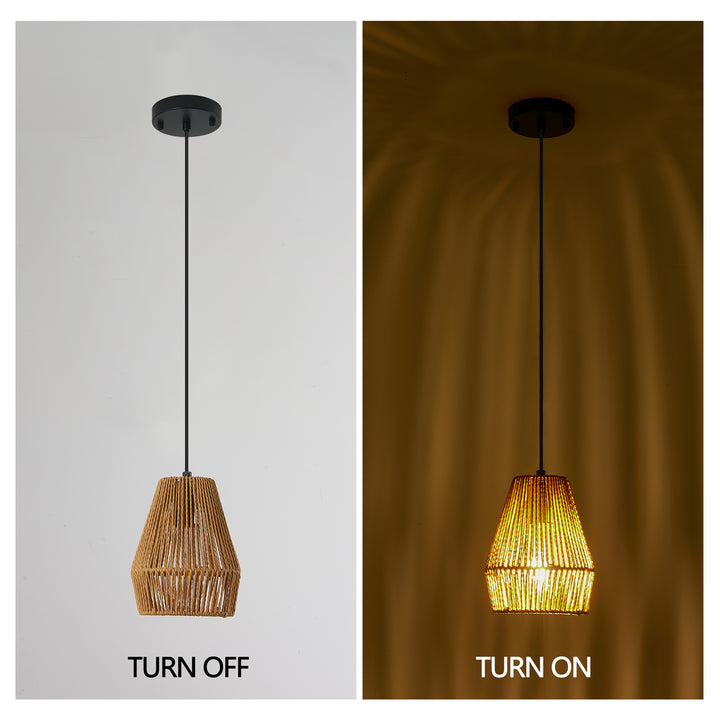 Set of 3 Farmhouse Pendant Lights
