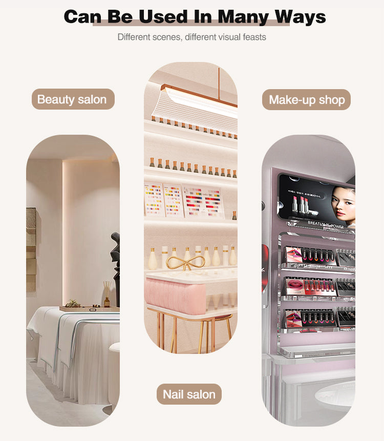 Siena I Nail Desk With Drawers