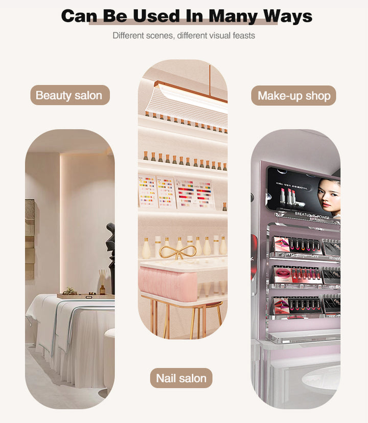 Siena I Nail Desk With Drawers