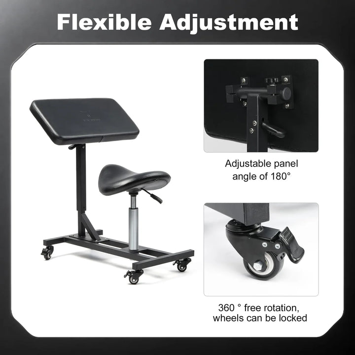 TATARTIST 2-in-1 Tattoo Armrest &amp; Artist Stool TA-AM-81
