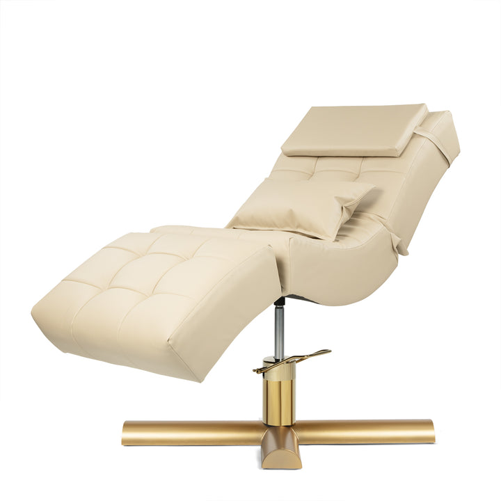 Velton adjustable curved eyelash bed facial bed