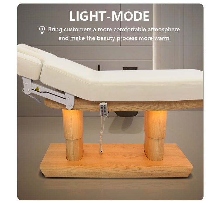 Beautyace Louisa Electric Spa Table Treatment Bed Massage