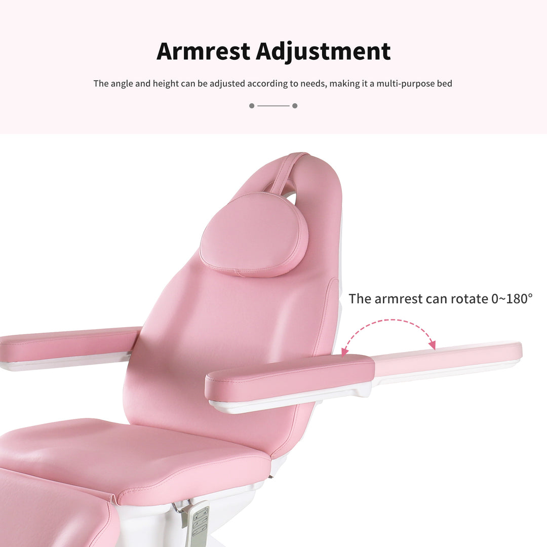 (USA)Beautyace Aglaia Electric Facial Chairs Pink Purple