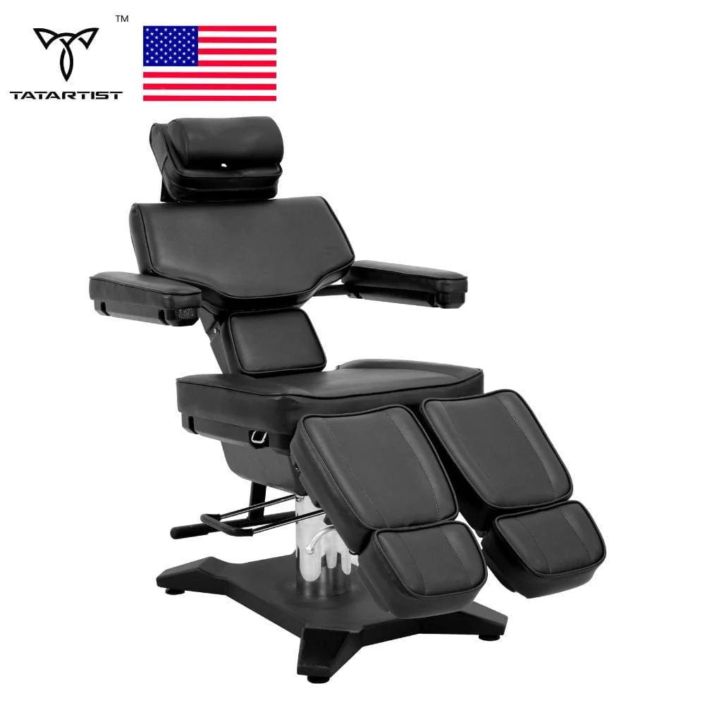 TATARTIST TA-TC-604 Hydraulic Tattoo Client Chair with 360° Swivel