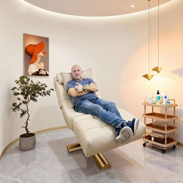 Velton adjustable curved eyelash bed facial bed