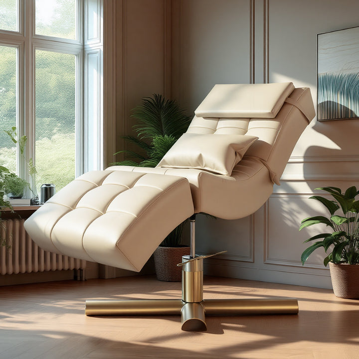 Velton adjustable curved eyelash bed facial bed