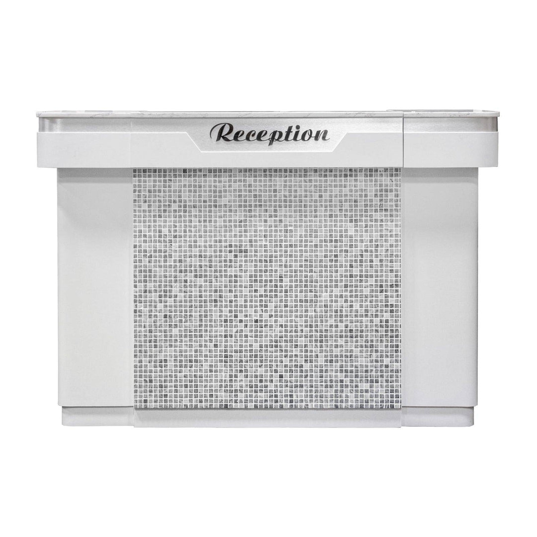 SONOMA 豪华马赛克LED前台接待桌 现代设计 多功能收纳