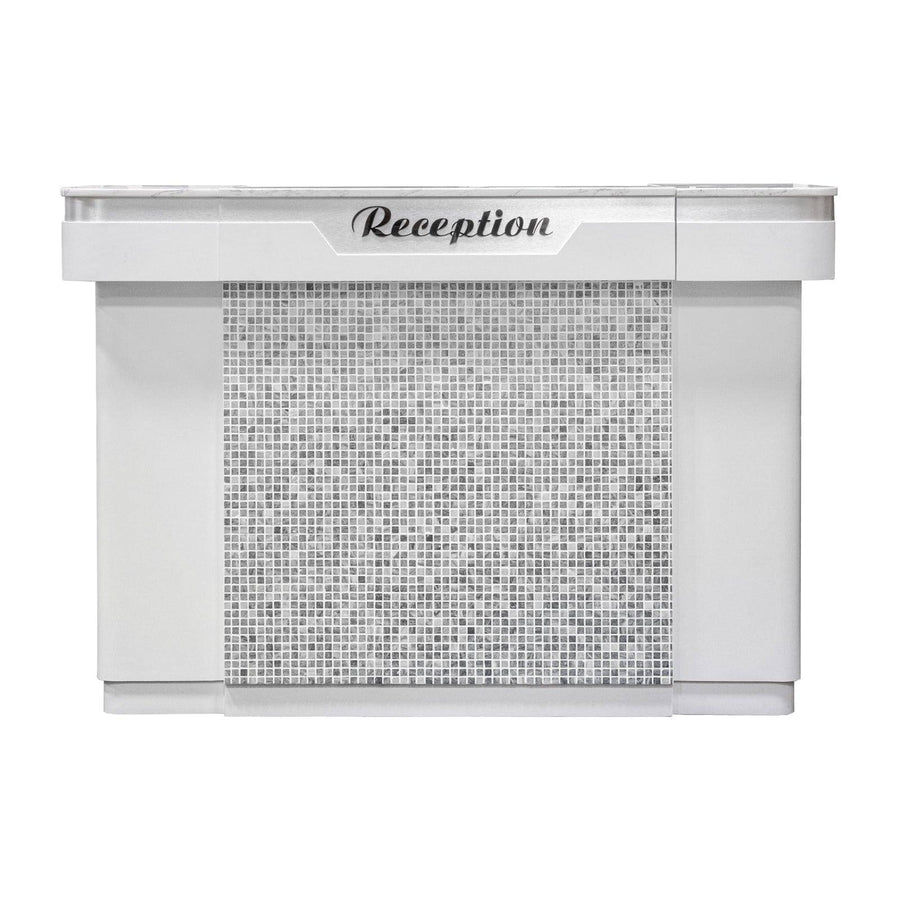 SONOMA 豪华马赛克LED前台接待桌 现代设计 多功能收纳