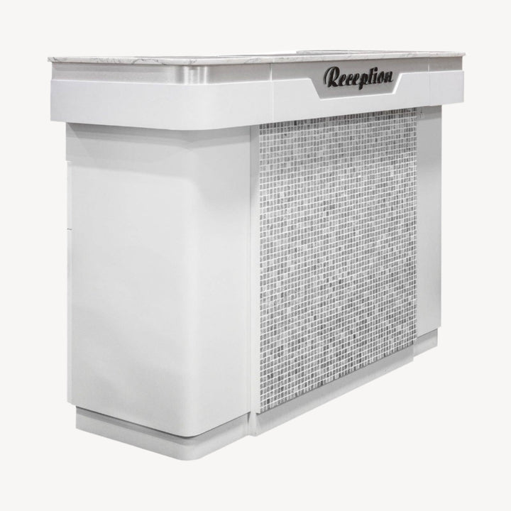 SONOMA 豪华马赛克LED前台接待桌 现代设计 多功能收纳