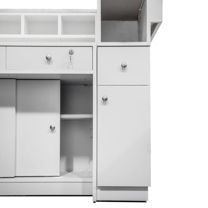 SONOMA 豪华马赛克LED前台接待桌 现代设计 多功能收纳