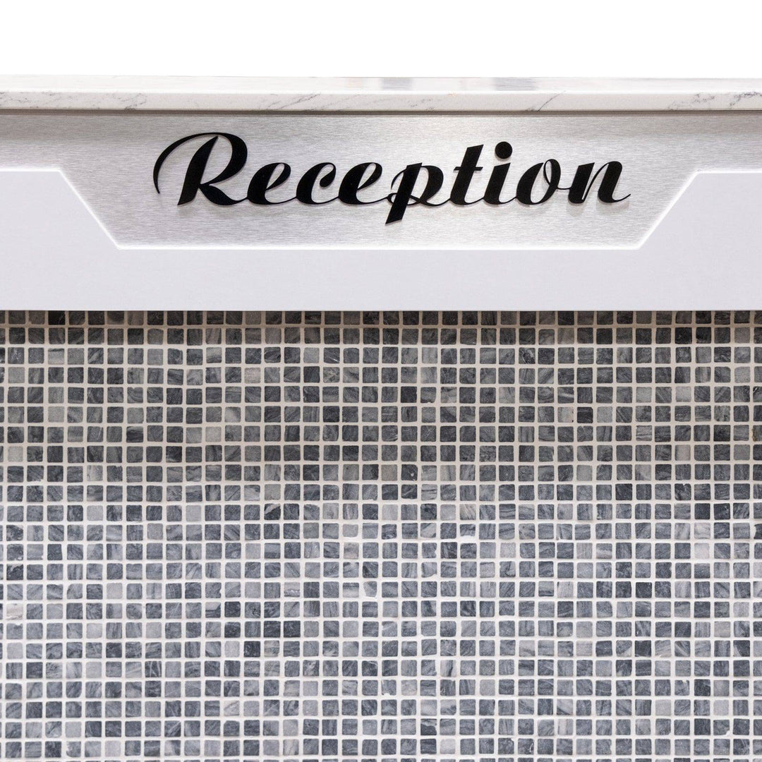 SONOMA 豪华马赛克LED前台接待桌 现代设计 多功能收纳