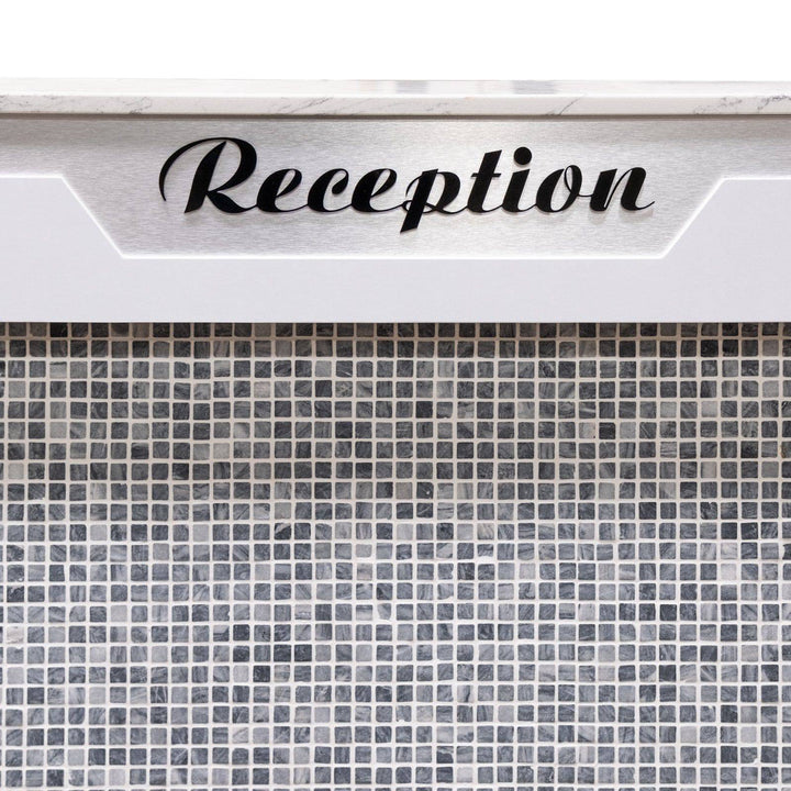 SONOMA 豪华马赛克LED前台接待桌 现代设计 多功能收纳