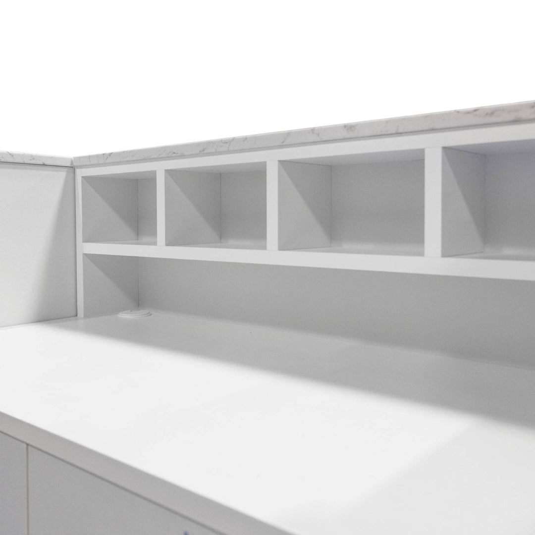 SONOMA 豪华马赛克LED前台接待桌 现代设计 多功能收纳