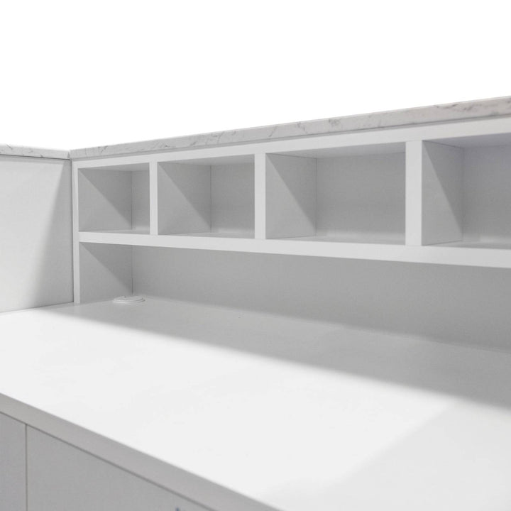 SONOMA 豪华马赛克LED前台接待桌 现代设计 多功能收纳