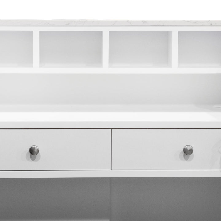 SONOMA 豪华马赛克LED前台接待桌 现代设计 多功能收纳