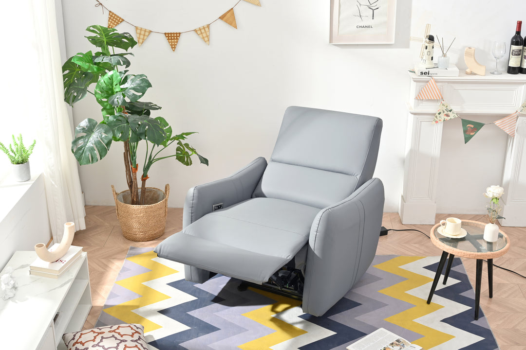 Electric Pedicure Chair Sofa Gray