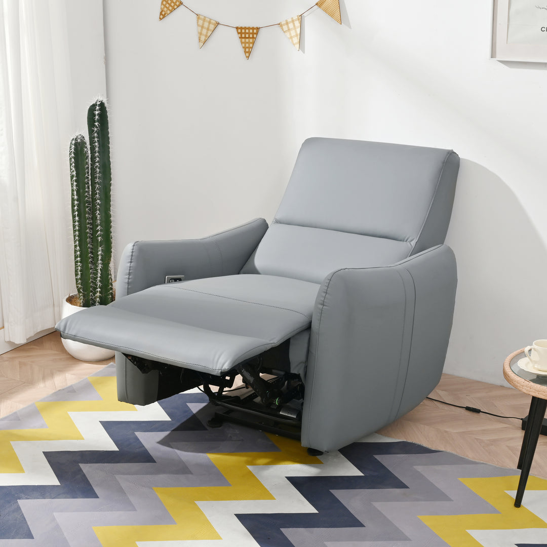 Electric Pedicure Chair Sofa Gray