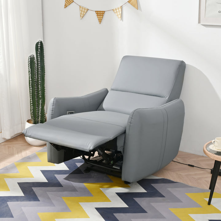 Electric Pedicure Chair Sofa Gray