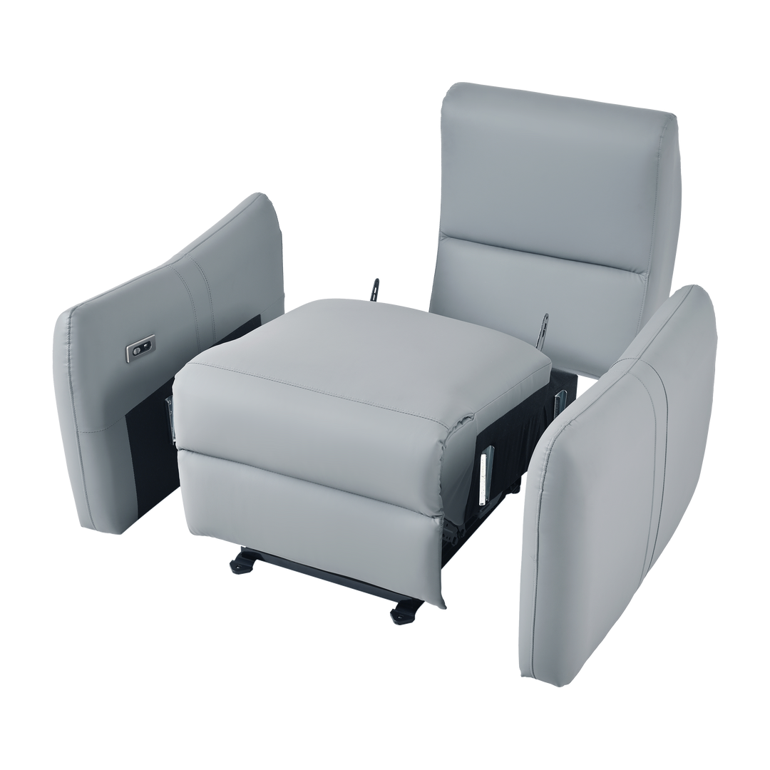 Electric Pedicure Chair Sofa Gray