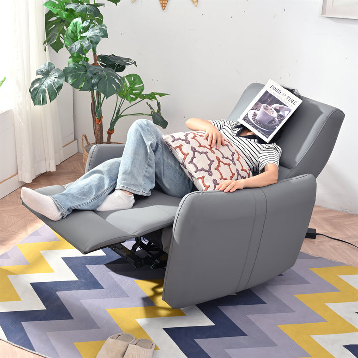 Electric Pedicure Chair Sofa Gray
