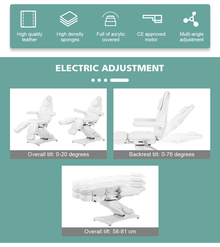 Bexley Electric facial bed Split Leg