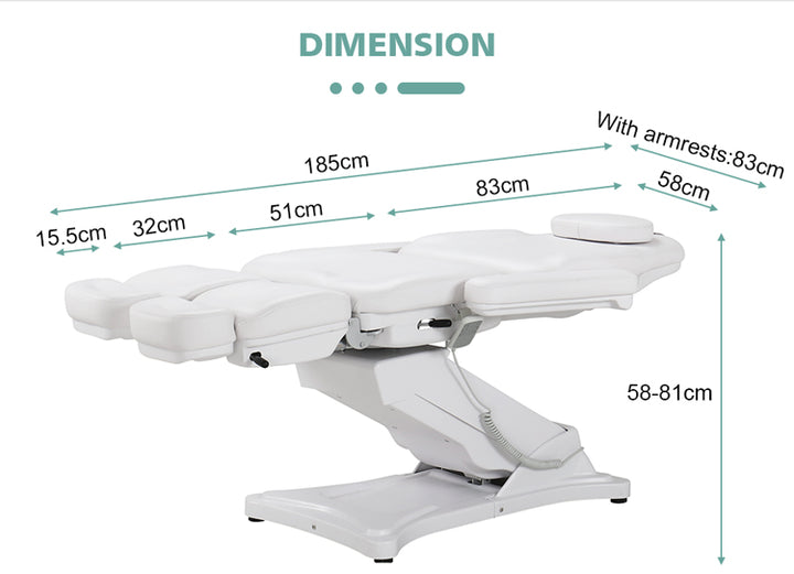 Bexley Electric facial bed Split Leg