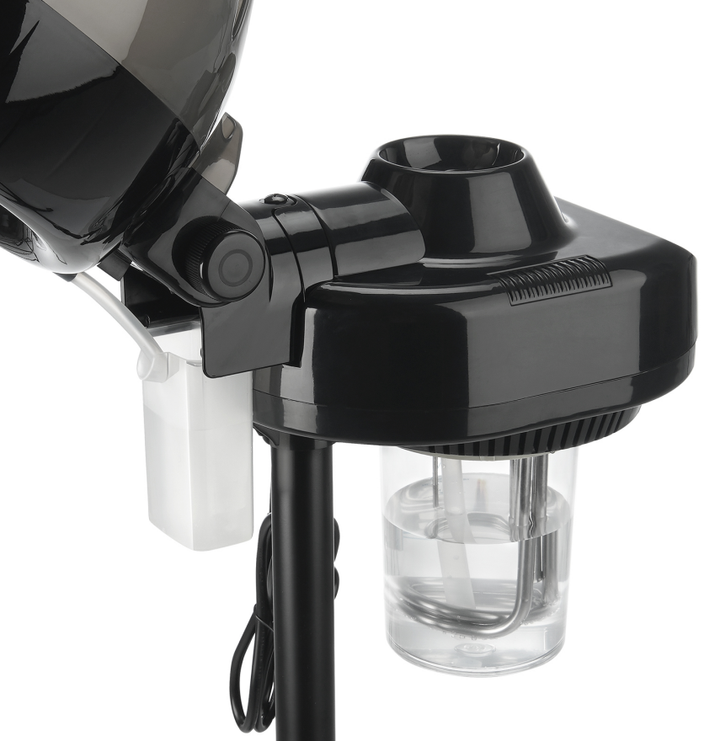 Professional Ionic Hooded Hair Steamer with Rolling Stand